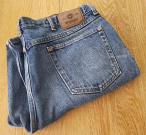 Wrangler Mens Jeans Regular Fit Mens 38/32 Work Casual - Picture 1 of 9