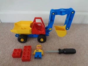 duplo toolo 2920 Bagger mit Figur - Bild 1 von 6