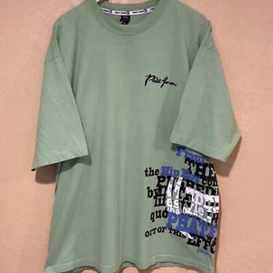 PHAT FARM 90s style Lime Green Men's 1XL short sleeve tee, graphic design - Picture 1 of 9