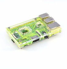 Green Acrylic Case for Raspberry Pi 3 Model B VaultPi