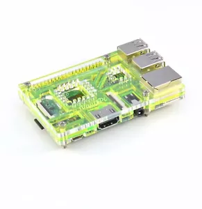 Grünes Acrylgehäuse für Raspberry Pi 3 Model B VaultPi - Bild 1 von 3