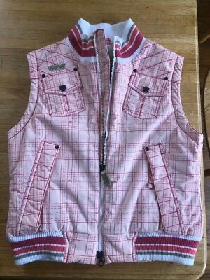 686 Youth Girls Plaid Pink Snowboard Ski Winter Snow Vest Size M NEW w/o tags - Image 1 of 4