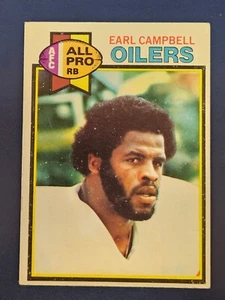 1979 Topps Football Card #390 Earl Campbell RC Houston Oilers - Picture 1 of 2