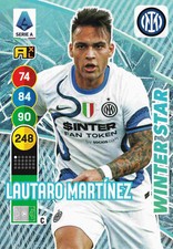 2021-22 Adrenalyn XL Footballers: Winter Star Lautaro Martinez Card (Inte
