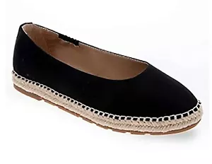 Esprit Women's Queen Espadrilles Flats Sz 6M Black- NEW- No Box - Picture 1 of 4