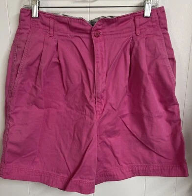 Usado en Excelente Condición Vintage Hunt Club Para Mujer 16 Pantalones Cortos Rosa Caliente 6” Entrepierna Súper Lindo Foto 1 de 4