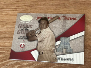 2004 Leaf Certified Materials FOTG Jersey Rare SP /25 Harmon Killebrew Twins HOF