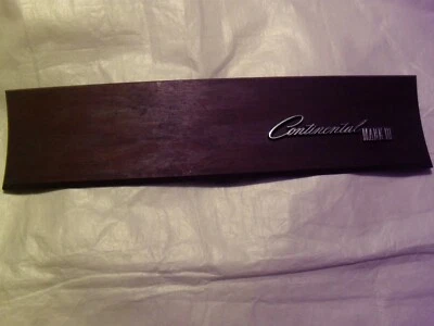 1968? 1969? Lincoln Mark III 1970 1971 panel de instrumentos/tablero moldura de madera Foto 1 de 3