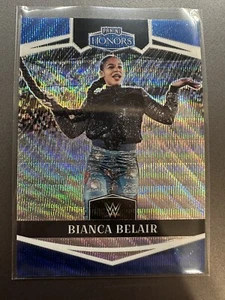 2023 WWE Chronicles Bianca Belair Panini Honors Silver Wave Prizm - Picture 1 of 2