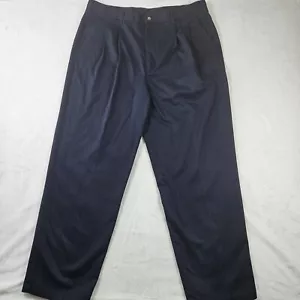 Pantalones chinos Cambridge Classics para hombre talla 40x32" azul oscuro 100 % algodón - Imagen 1 de 15