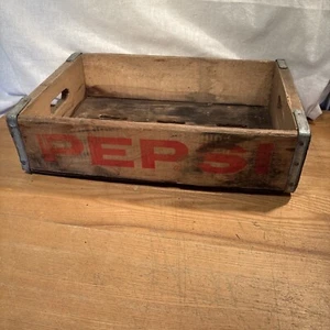 Vintage Wooden Pepsi Crate (E) - Picture 1 of 6