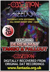 OBSESSION - Freedom - DEREK MAY & TANGO / FALLOUT - 2 X CD PACK - Picture 1 of 1