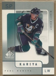 2000-01, Upper Deck, SP Game Used, Hockey, Base, UPick from list