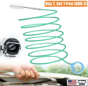 Upgraded Auto Sunroof Cleaning Tool Long 120 Inch Flexible Drain Brush for Car - Picture 1 of 13