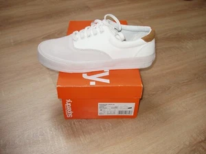 Superdry Premium Lace Up Trainer Damen Sneaker weiß Gr.39 - Neu + OVP - 74,99€ - Bild 1 von 4