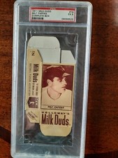 1971 MILK DUDS # 19 MILT PAPPAS ORIOLES PSA 5 EX COMPLETE BOX 
