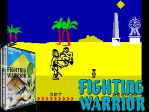 Sinclair ZX Spectrum 48K Spiel - FIGHTING WARRIOR - Melbourne House - getestet - Bild 1 von 1