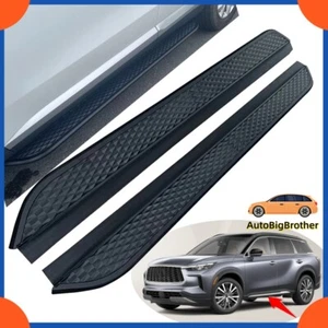 Fits Infiniti QX60 2022 2023 Running Boards Side Steps Nerf Bar Protector Pedal - Picture 1 of 8