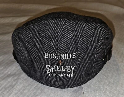 Bushmills Irish Whisky Logo Peaky Blinders. Sombrero de montar “Shelby Company LTD” Foto 1 de 4