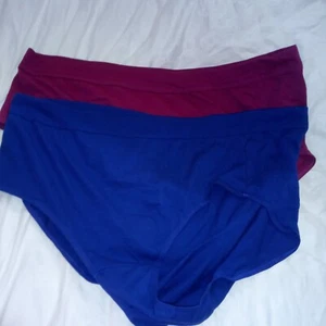 (2) Hanes Just My Size Women's Cotton High Brief Underwear 13 6X - Picture 1 of 3