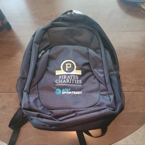 Nice Pittsburgh Pirates Backpack. SGA. AT&T Sportsnet. Used Cover