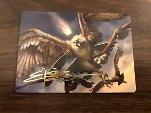 Magic The Gathering El Señor de los Anillos Serie de Arte Estampada en Oro Gwailhir, el Más Grande de las Águilas - Imagen 1 de 1