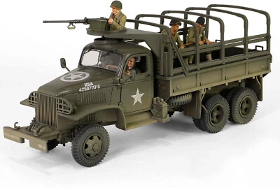 Forces of Valor GMC CCKW-353B US Army Cargo Truck 1st Infantry 1944 1:32 801201A - Image 1 of 4