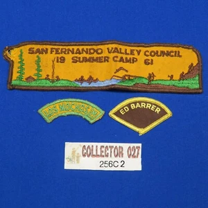 Boy Scout San Fernando Valley Council 1961 Summer Camp Patch + Los Mochos 256C2 - Picture 1 of 5
