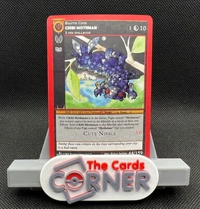 Chibi Mothman Reverse Holo 44/159 MetaZoo Cryptid Nation 1a edizione quasi nuovo - Foto 1 di 1
