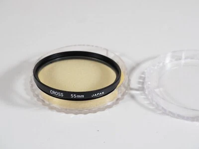 Creative Lens Filter Cross Effect 55mm Made in Japan - Image 1 of 4