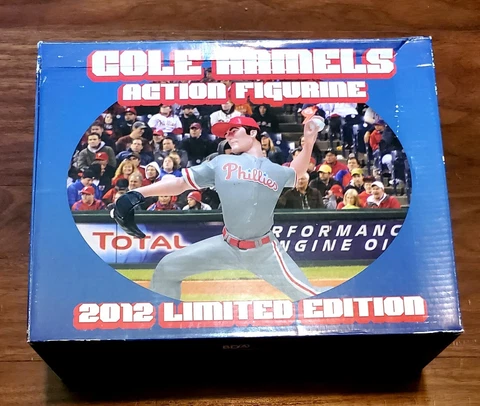 2012 Citizens Bank Park Exclusive Cole Hamels Action Figure Phillies Cover