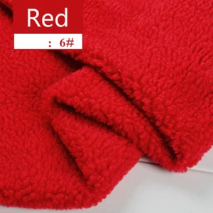 1 Yard Thicken Sherpa Fleece Faux Lambwool Fabric Fur Lining Sewing Crafts Cloth - Picture 1 of 19