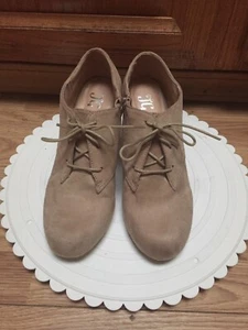 JG Stiefeletten - Damengröße 9 Wildleder hellbraun - Bild 1 von 8