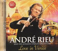 Love in Venice (Deluxe, +DVD) / Andre Rieu (CD+DVD, 2014) New Sealed