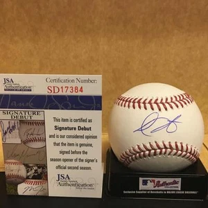 DILLON TATE NEW YORK YANKEES SIGNATURE DEBUT M.L. SIGNED BASEBALL JSA SD17384 - Picture 1 of 2