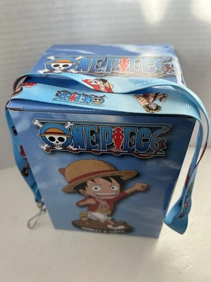 Boston Red Sox Monkey D. Luffy Bobblehead One Piece 25th Anniversary & Lanyard. - Image 1 of 4