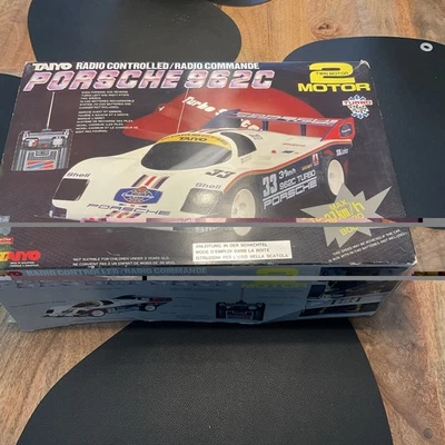taiyo porsche 962c Twin Motor 31 Km/h Turbo Boost Sammler Selten 962 - Bild 1 von 4