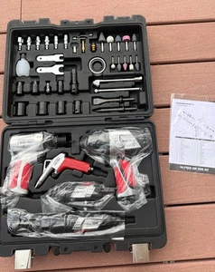 Air Tools for Mechanics 44-Piece Air Tool Kit - Impact Wrench, Air Hammer, Chuck - Picture 1 of 4