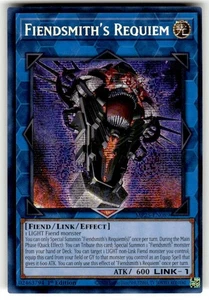 MP25-EN089 Fiendsmith's Requiem Prismatic Secret Rare 1st Edition YuGiOh Card - Picture 1 of 2