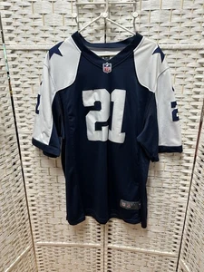 Nike Dallas Cowboys Ezekiel Elliott Throwback Jersey Size XXL - Picture 1 of 7