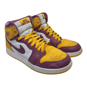 Nike Air Jordan 1 Schuhe Jugend 6,5 Jahre Retro High OG Brotherhood 575441-706 Sneaker - Bild 1 von 5