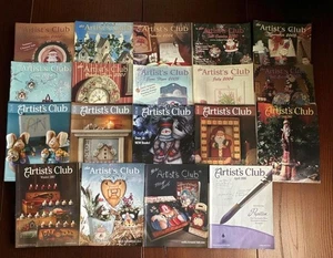 The Artists Club Catalog Collection Lot of 19 Crafts Americana 2000-2008 - Picture 1 of 11