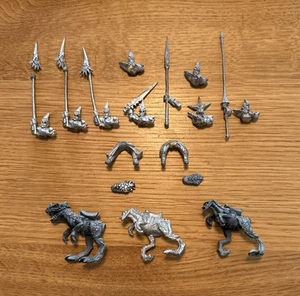 Warhammer Fantasy - Dark Elf Cold One Knights Bits (Standard Bearer & Champion) - Bild 1 von 1