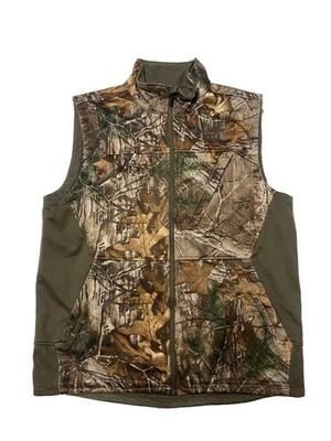 Realtree Camouflage Vest Mens Medium Softshell Outdoors Magellan Jacket - Image 1 of 4