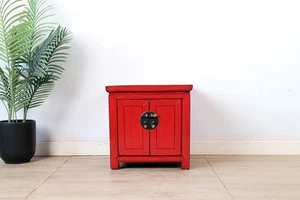 Antike chinesische Kommode rot #M-KOM-YG10 - Bild 1 von 6