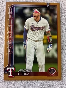 2025 Topps Gold Jonah Heim Rangers #51/2025 - Imagen 1 de 1