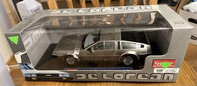 Sun Star 1981 De Lorean LK 1: 18 比例压铸模型汽车回到未来玩具 — 第 1/4 张图片