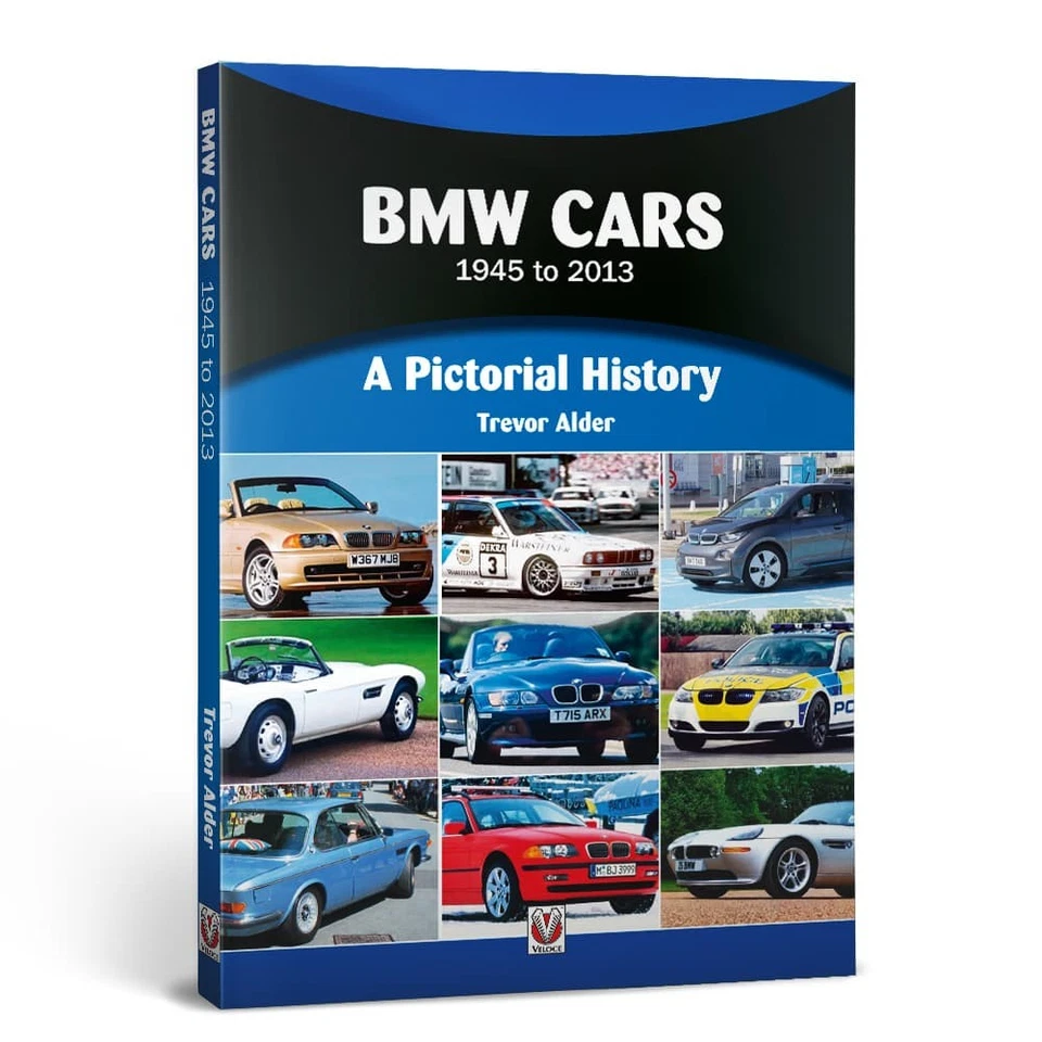BMW Cars 1945-2013 Veloce Pictorial History Book — 2002, 1602, M3, Z1/Z3/Z4/Z8, - Image 1 of 3