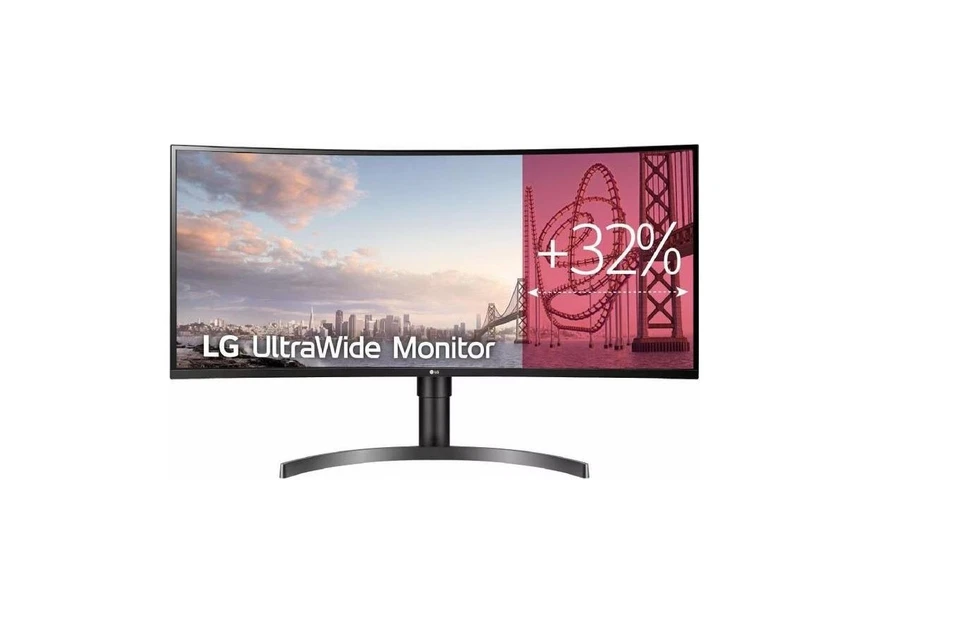 LG UltraWide 34WP75CP-B / 34 Zoll / Curved / 3440 x 1440 / 1800R / Schwarz - Bild 1 von 1