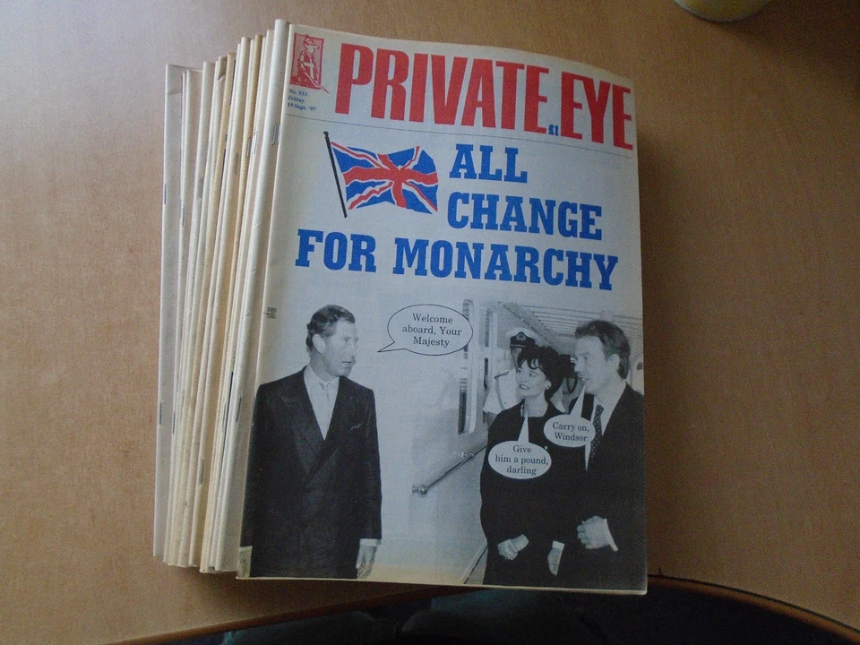 Private Eye - 27 different issues from between 1997 & 1998. See pics below. - Image 1 of 4